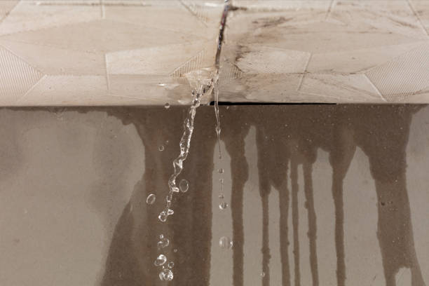 Professional Water Damage Restoration technician working in Jefferson, MD